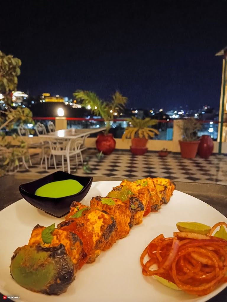 Family restaurant with lake side view in udaipur